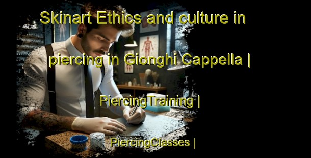 Skinart Ethics and culture in piercing in Gionghi Cappella | PiercingTraining | PiercingClasses | SkinartTraining-Italy